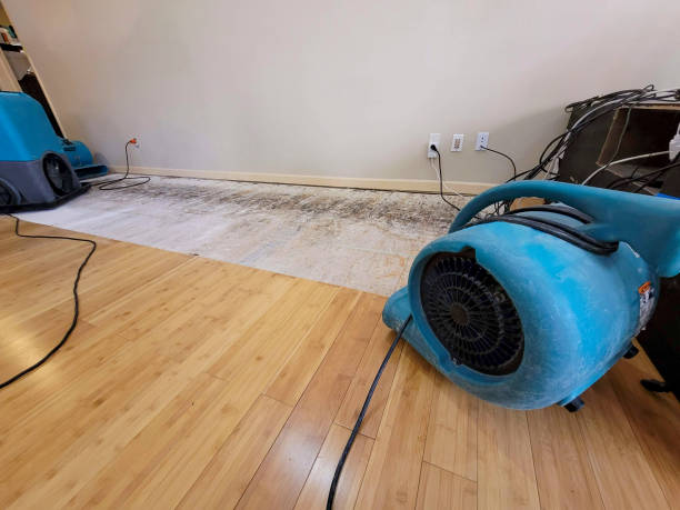 Professional Water Extraction technician working in Raleigh, NC
